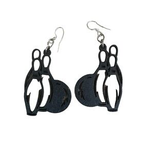 Wooden Bowling Earrings ALL $5 ITEMS 3/$10!!